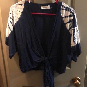 Tie dye crop top